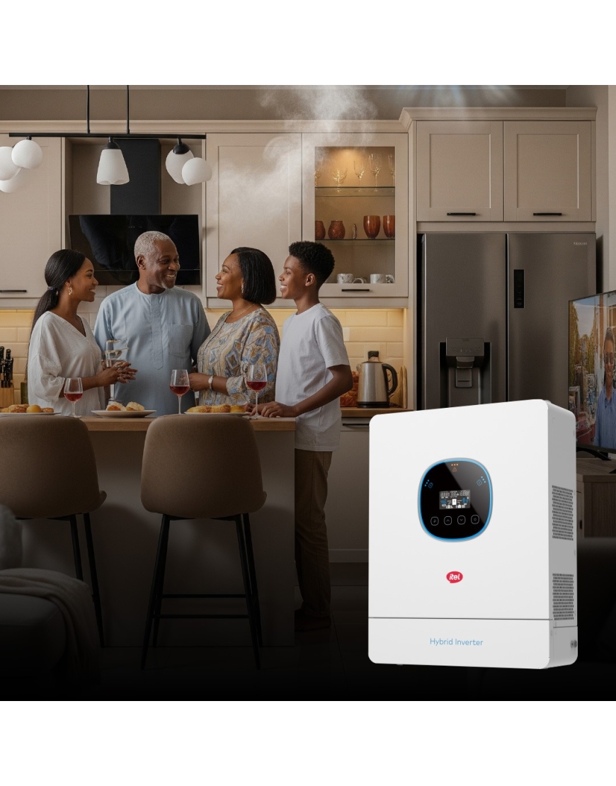 itel energy 5KVA 24V 1 Phase Dual Output WiFi 6KW MPPT 500V